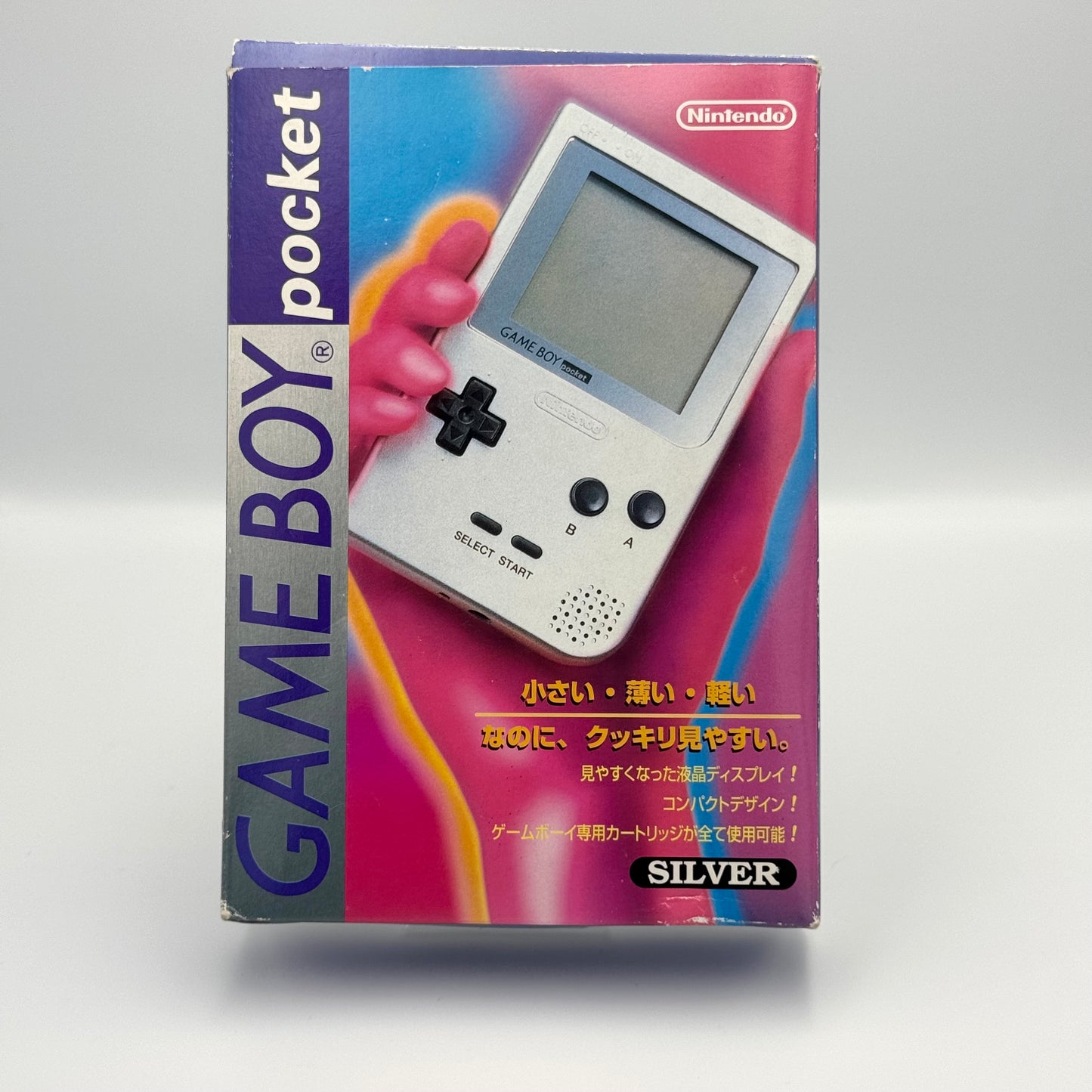 Nintendo Game Boy Pocket Silver