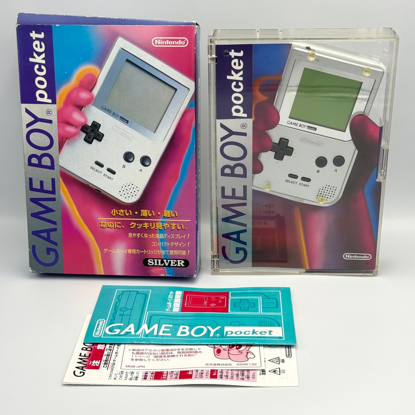 Nintendo Game Boy Pocket Silver