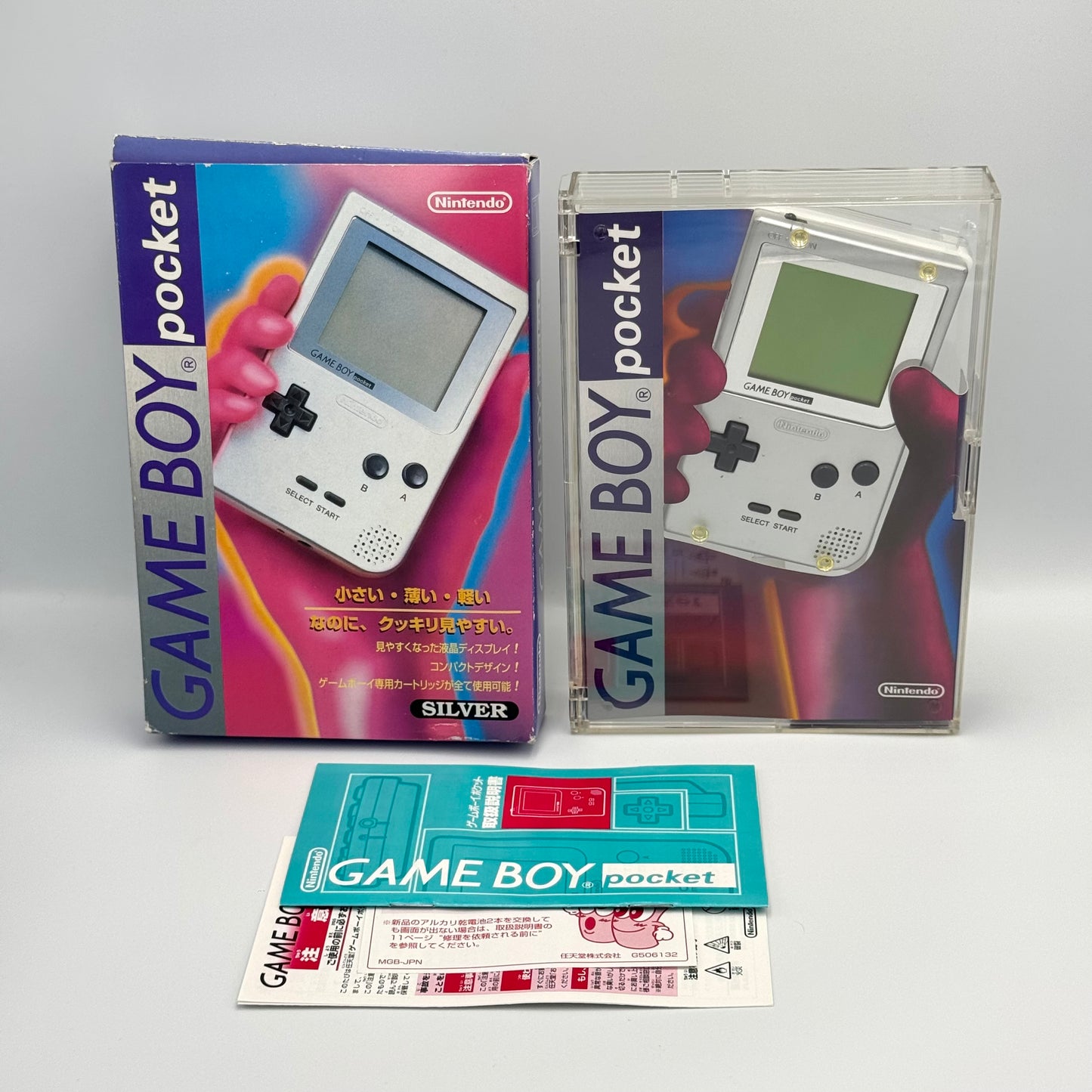 Nintendo Game Boy Pocket Silver