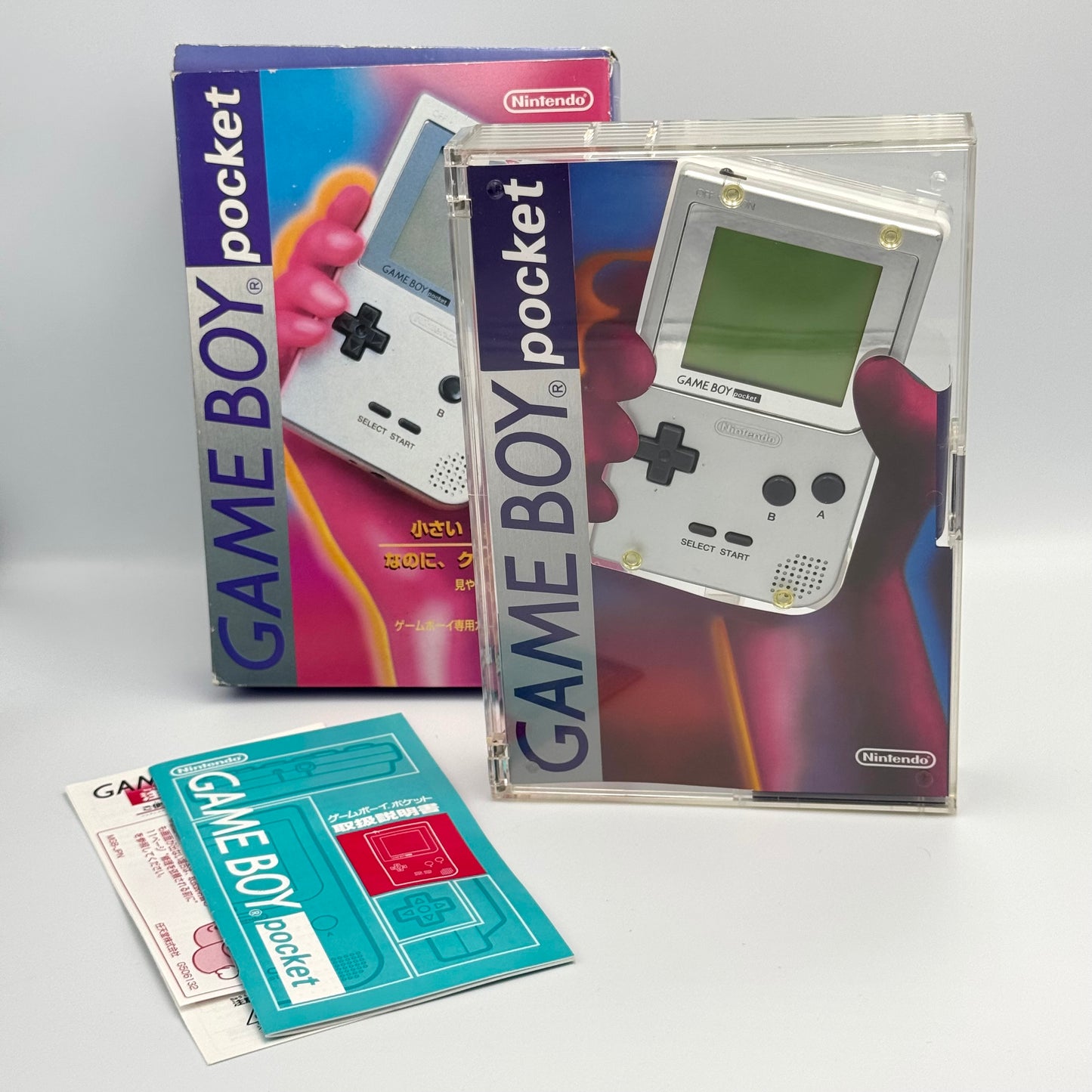 Nintendo Game Boy Pocket Silver