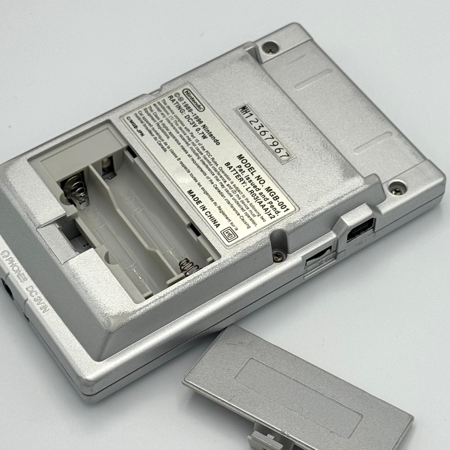 Nintendo Game Boy Pocket Silver