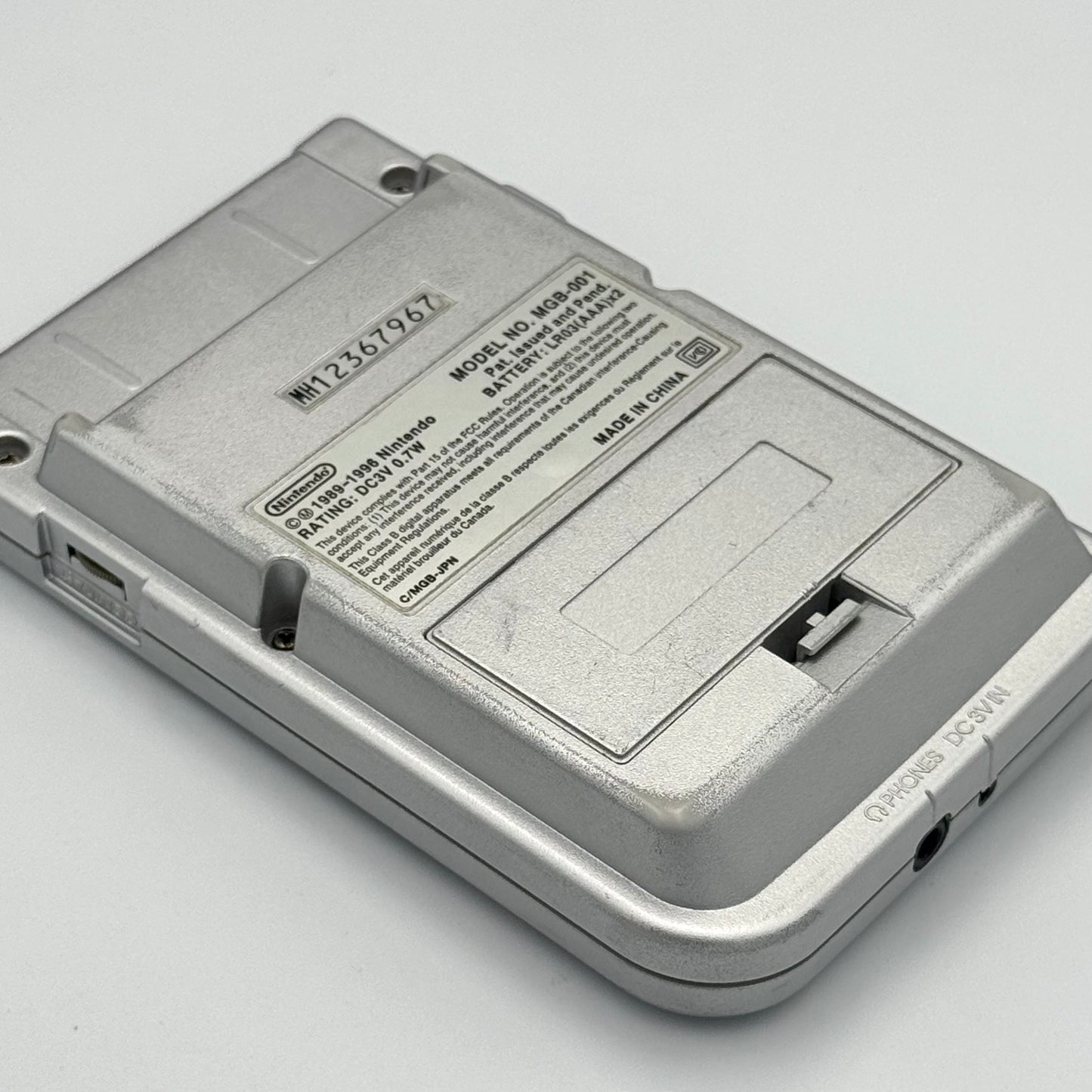 Nintendo Game Boy Pocket Silver