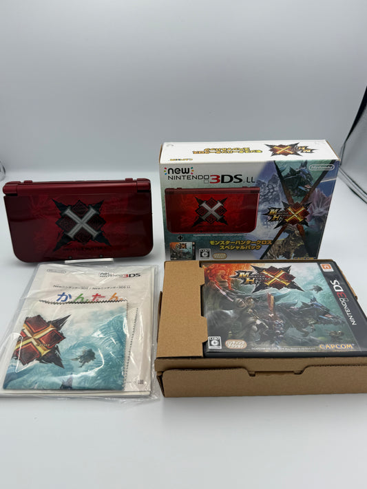 New Nintendo 3DS LL Monster Hunter X Limited Edition