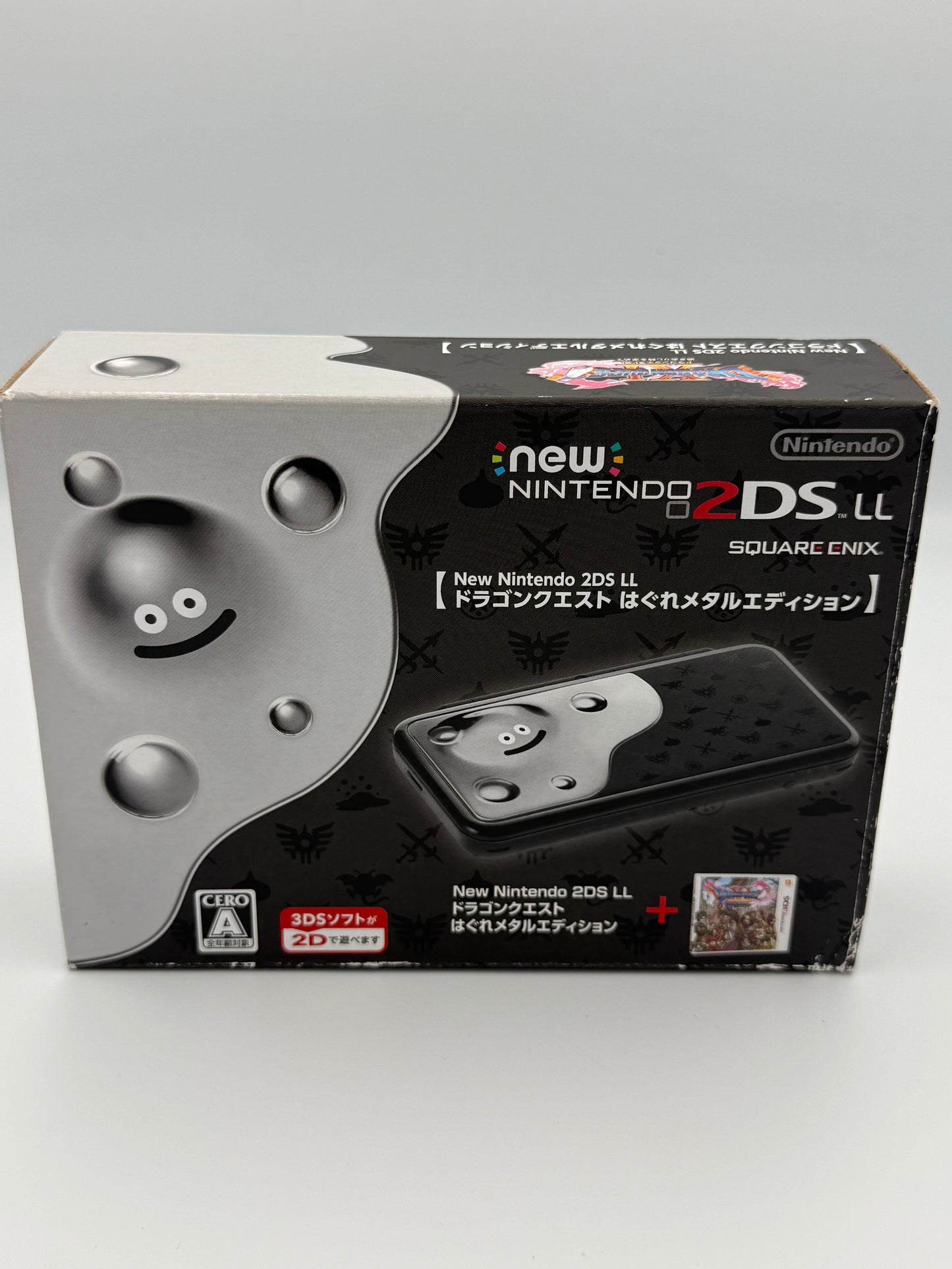New Nintendo 2DS LL Dragon Quest Hagure Metal Edition – Complete in Box
