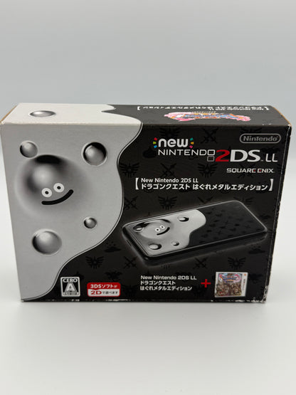 New Nintendo 2DS LL Dragon Quest Hagure Metal Edition – Complete in Box