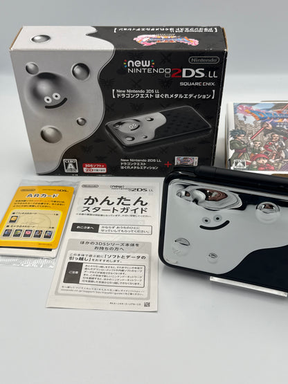 New Nintendo 2DS LL Dragon Quest Hagure Metal Edition – Complete in Box