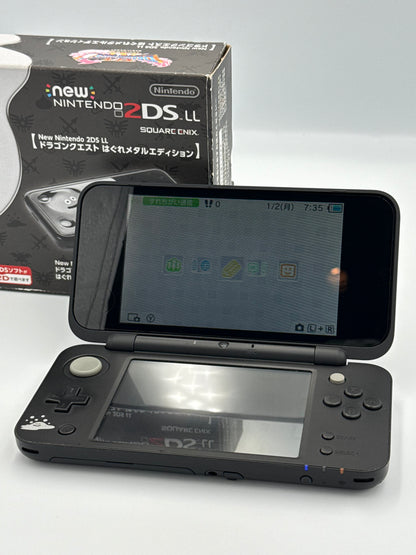 New Nintendo 2DS LL Dragon Quest Hagure Metal Edition – Complete in Box