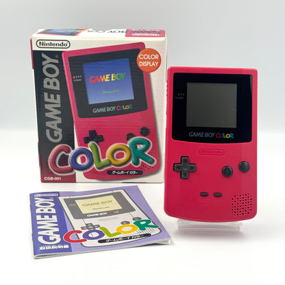 Nintendo Game Boy Color – Red 🇯🇵