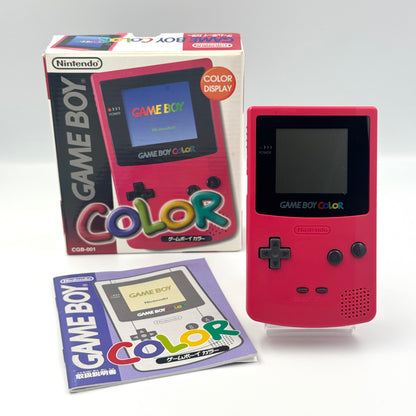 Nintendo Game Boy Color – Red 🇯🇵
