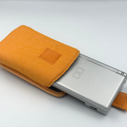 Pochette de protection en jean Nintendo DS Lite – Orange