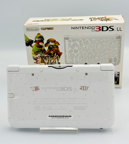 Nintendo 3DS LL Monster Hunter 4 Airou White