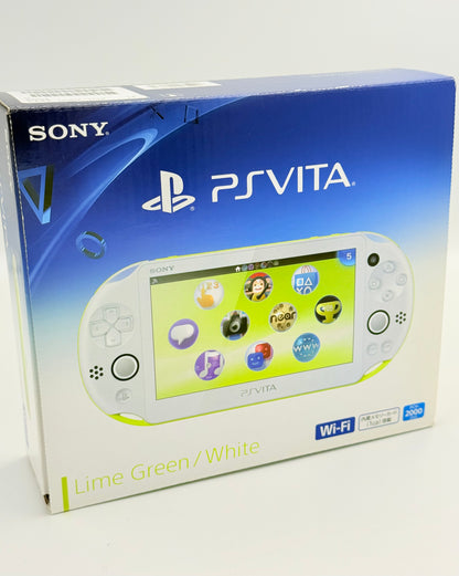 PS Vita 2000 Lime Green / White