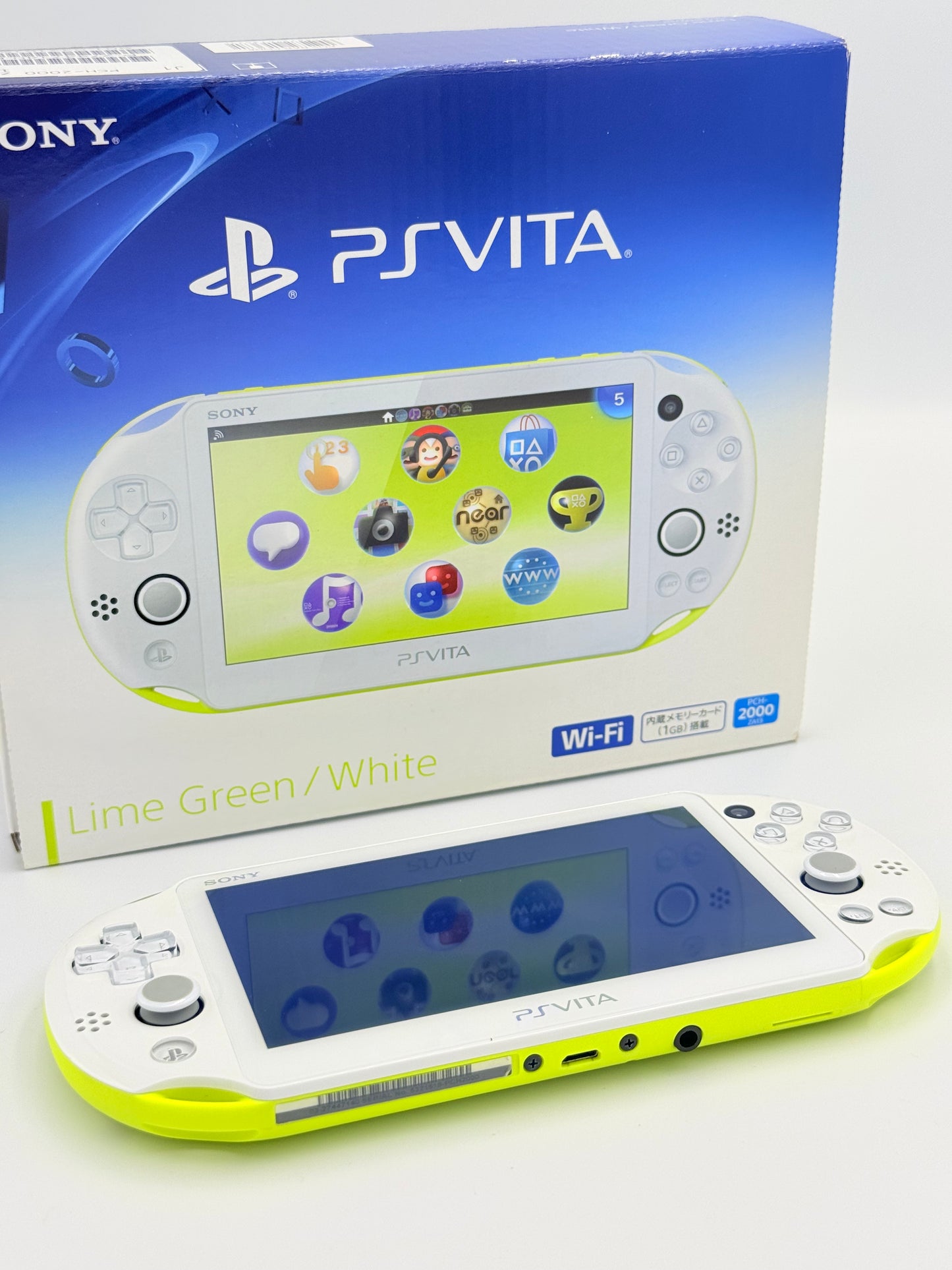 PS Vita 2000 Lime Green / White