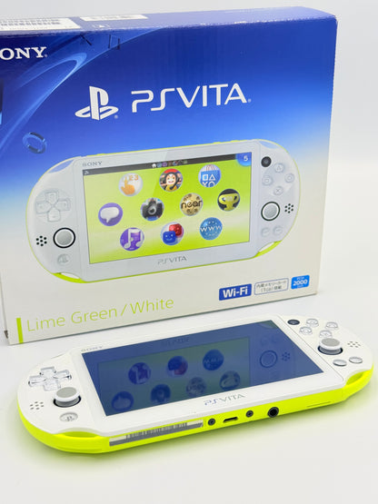 PS Vita 2000 Lime Green / White