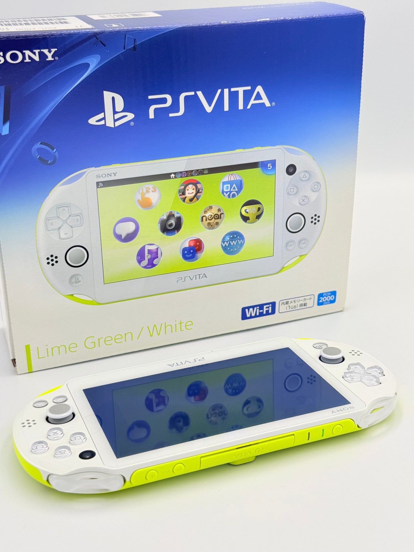 PS Vita 2000 Lime Green / White