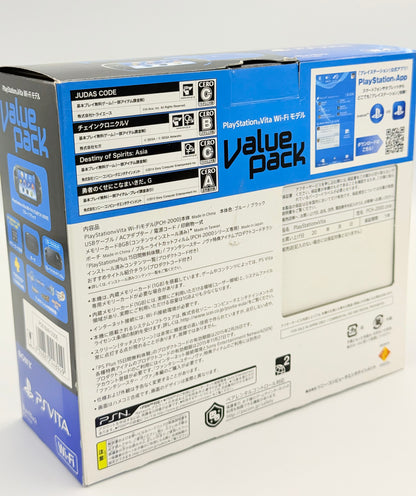 PS Vita 2000 Value Pack - Blue / Black