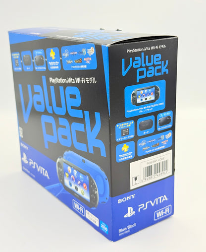 PS Vita 2000 Value Pack - Blue / Black