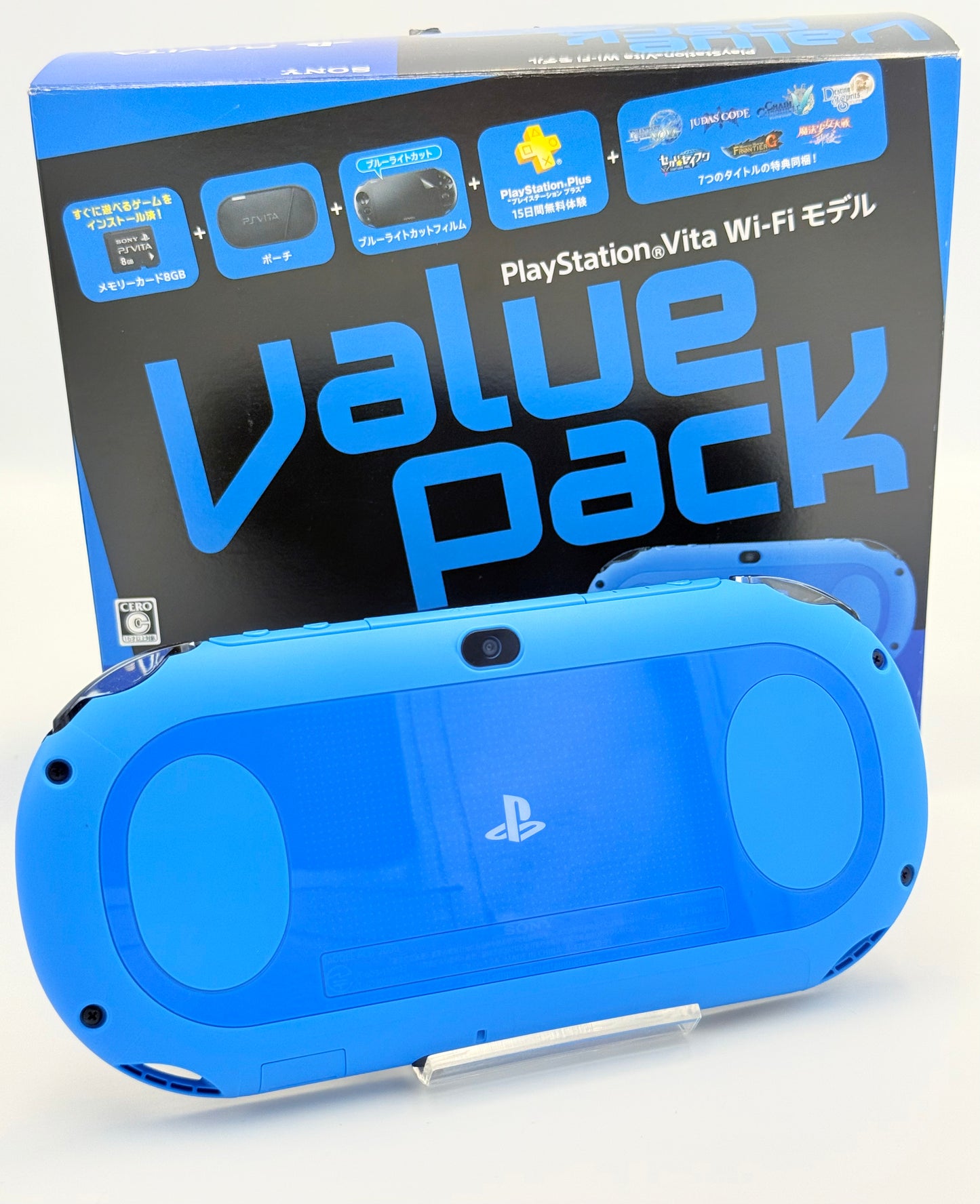 PS Vita 2000 Value Pack - Blue / Black