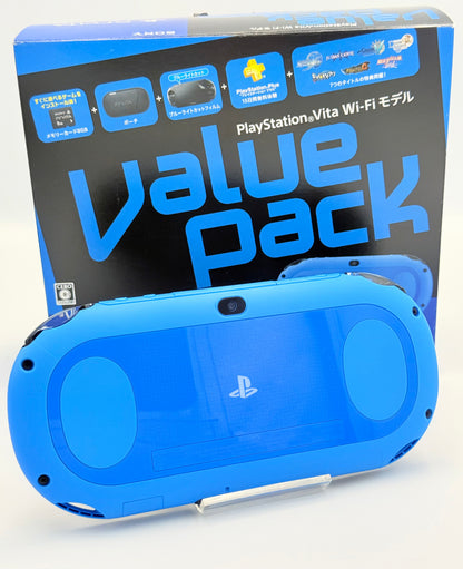 PS Vita 2000 Value Pack - Blue / Black