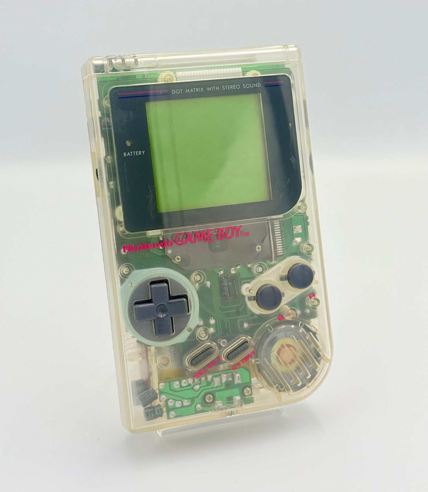Nintendo Game Boy DMG Clear Shell