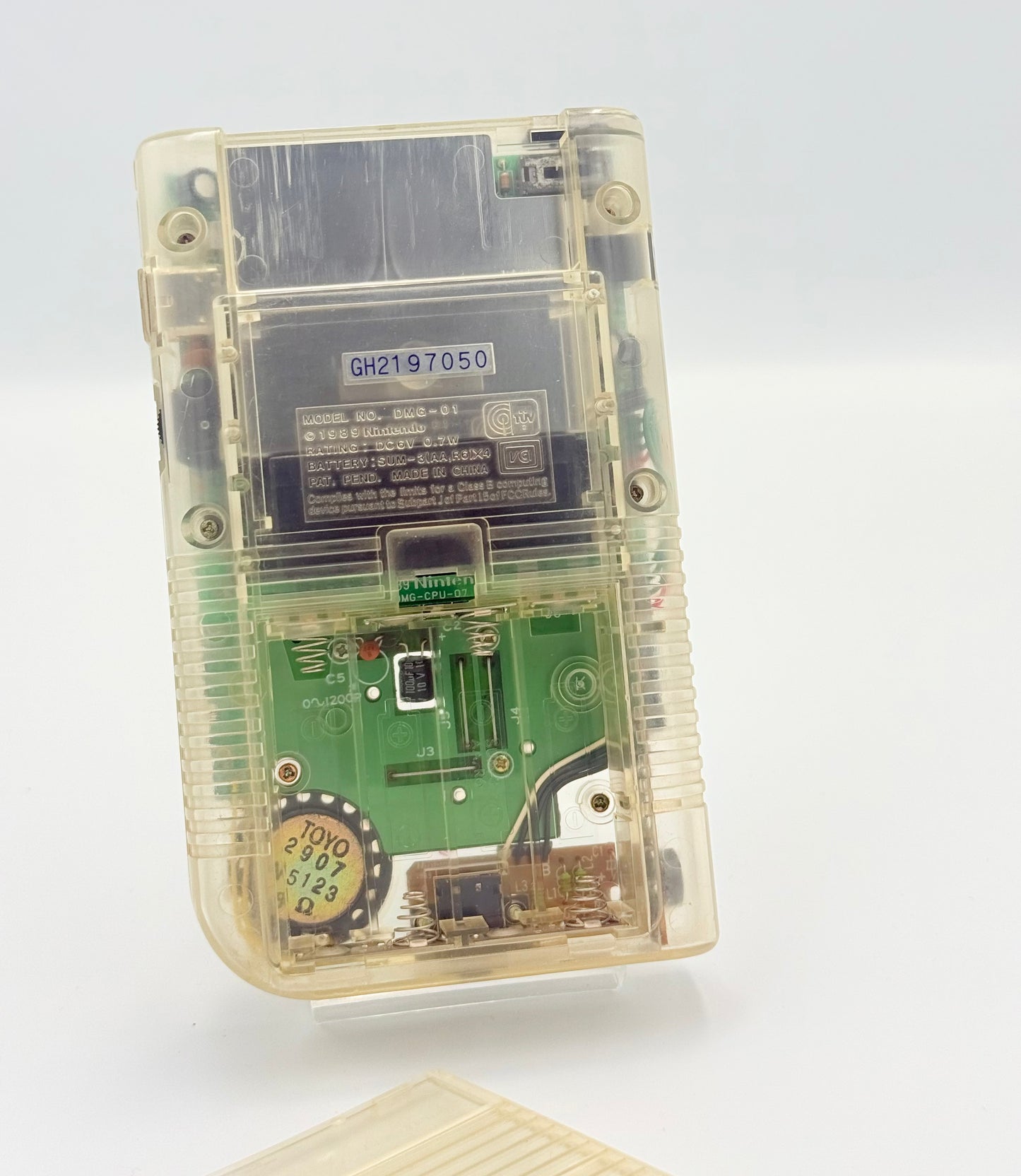 Nintendo Game Boy DMG Clear Shell