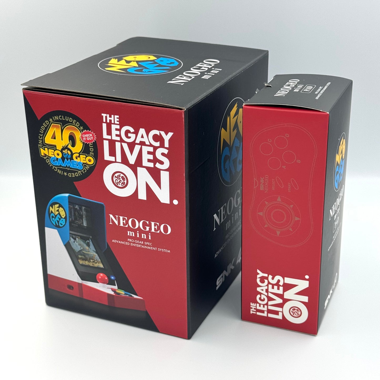 NK NEOGEO mini + NEOGEO mini PAD Black
