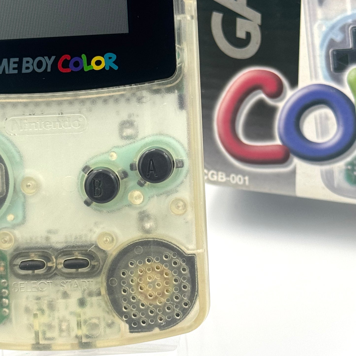 Nintendo Game Boy Color Clear