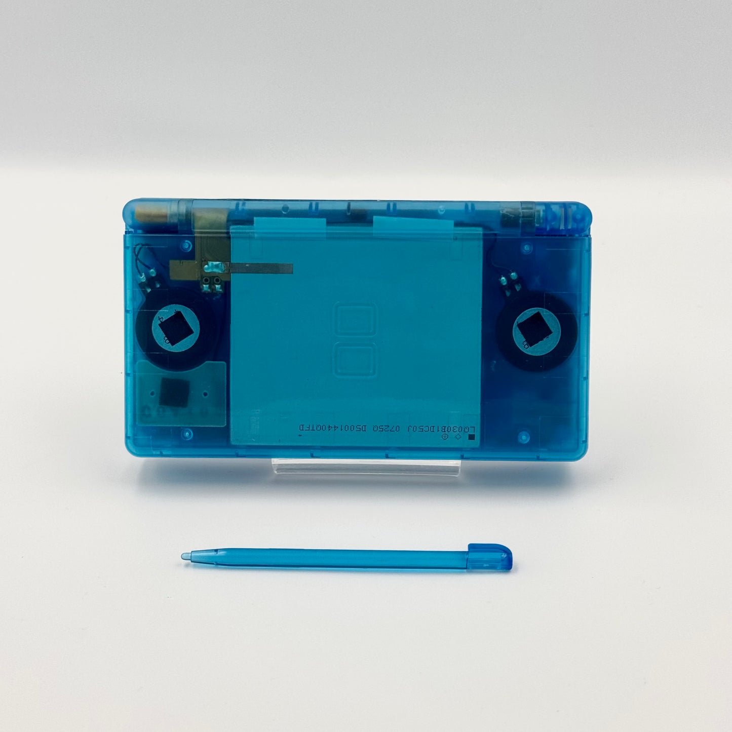 Nintendo DS Lite Custom Transparent Blue