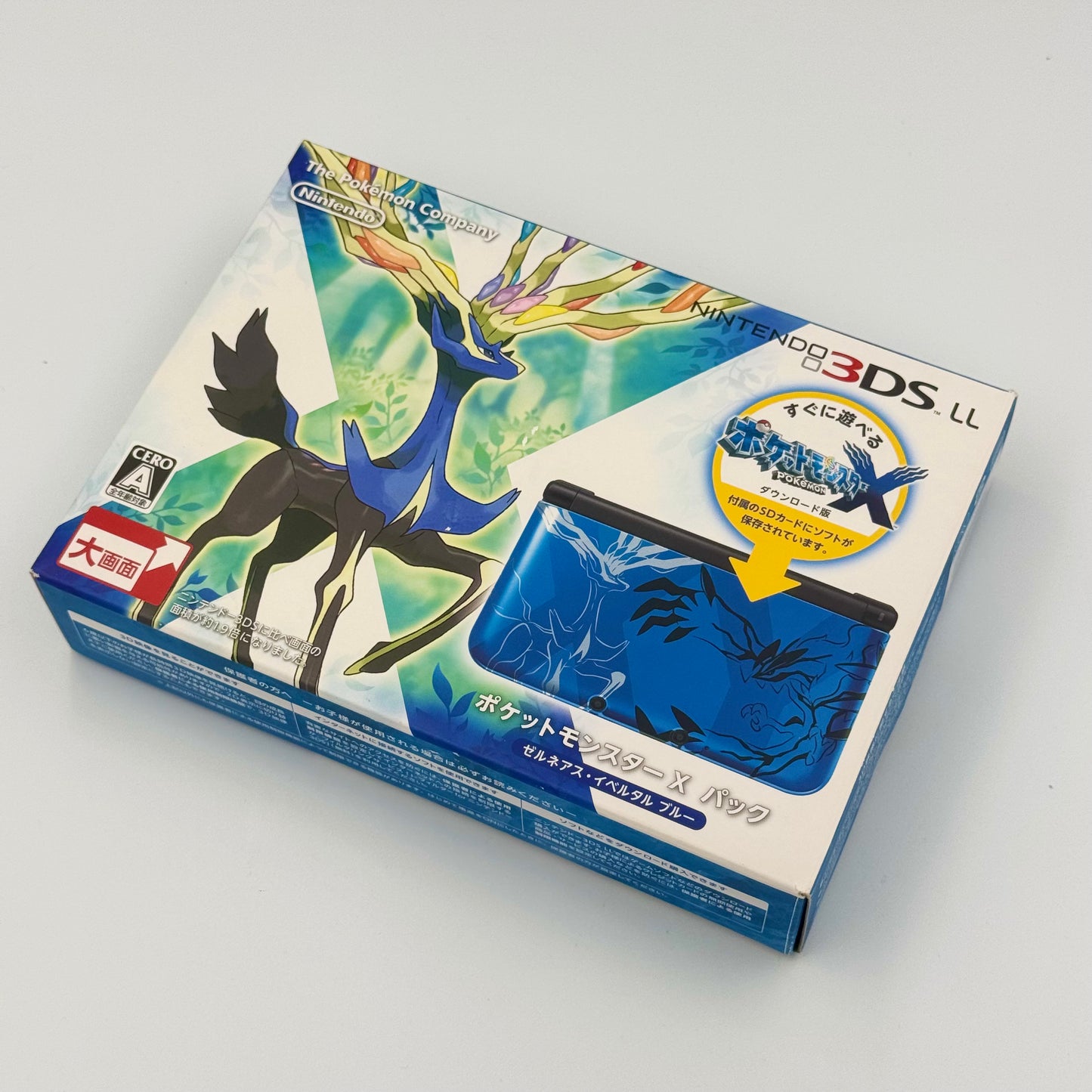 Nintendo 3DS LL Pokémon X Xerneas &amp; Yveltal 🇯🇵