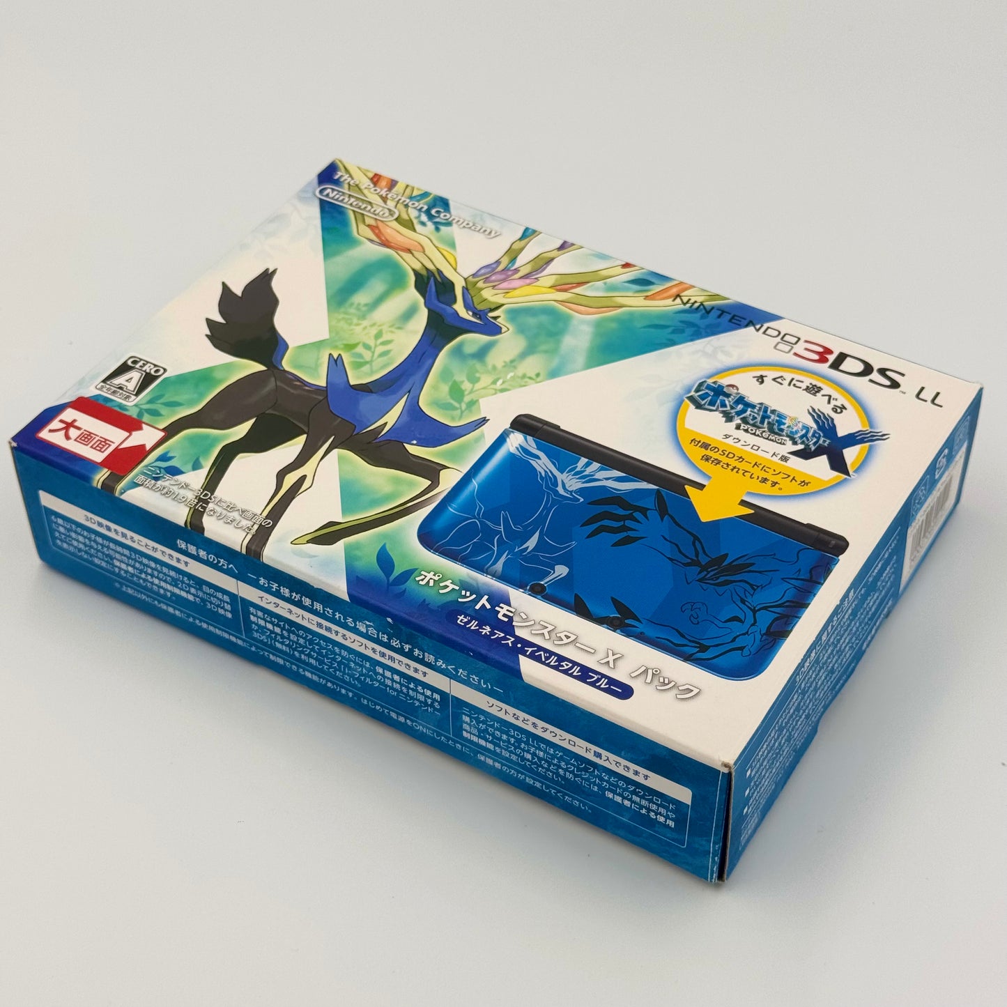 Nintendo 3DS LL Pokémon X Xerneas &amp; Yveltal 🇯🇵