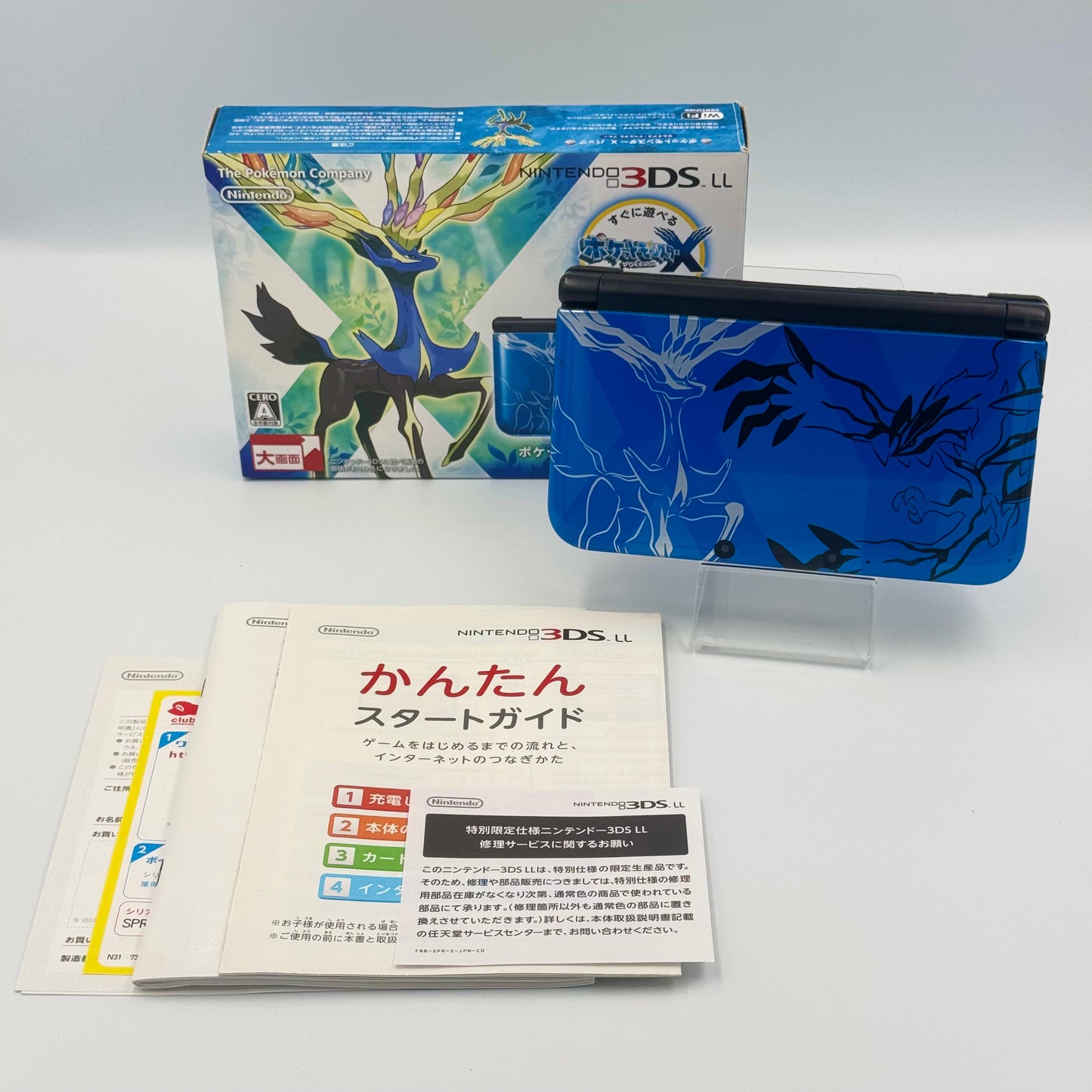 Nintendo 3DS LL Pokémon X Xerneas &amp; Yveltal 🇯🇵