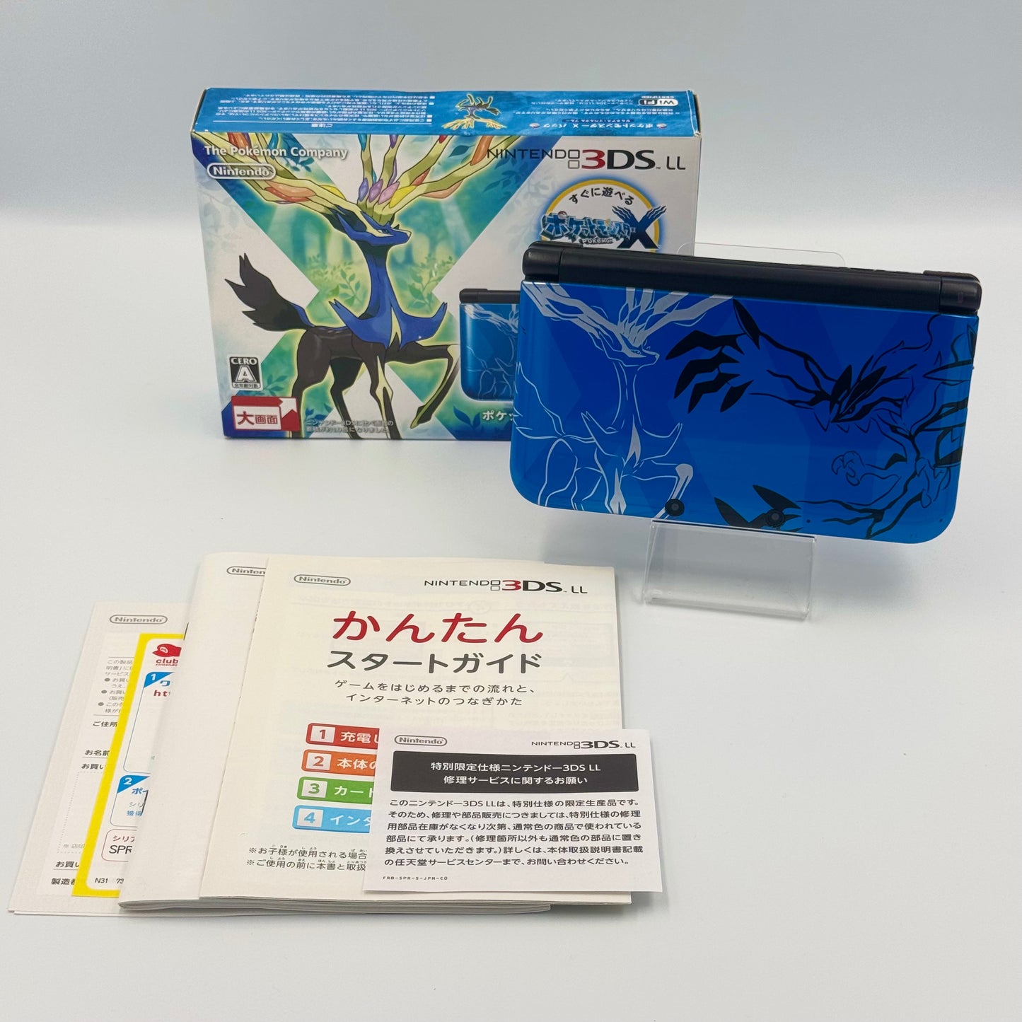 Nintendo 3DS LL Pokémon X Xerneas &amp; Yveltal 🇯🇵