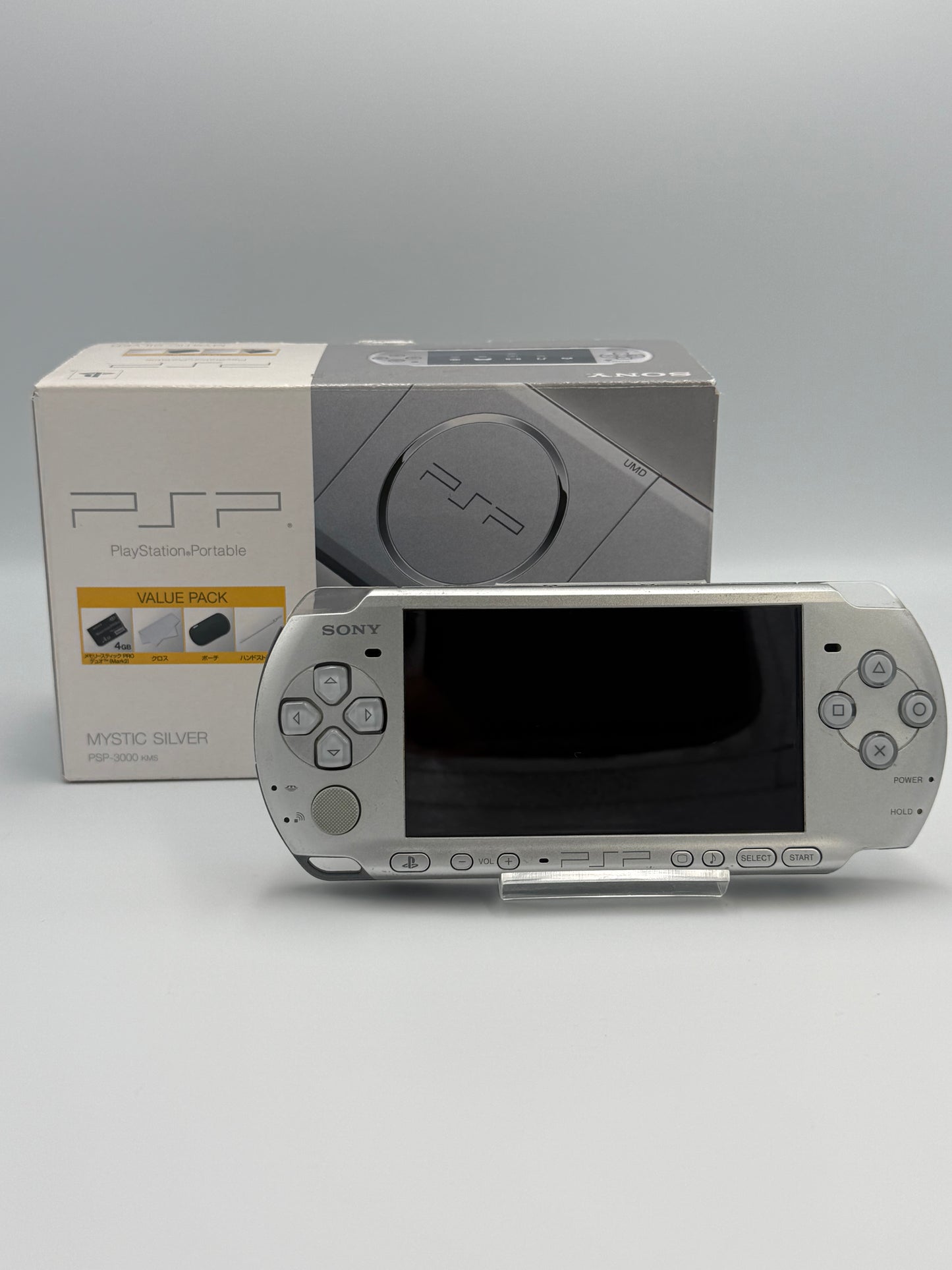 Sony PSP-3000 Mystic Silver Value Pack 🇯🇵