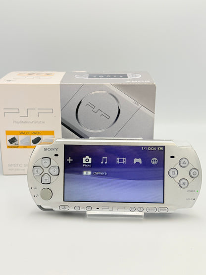Sony PSP-3000 Mystic Silver Value Pack 🇯🇵