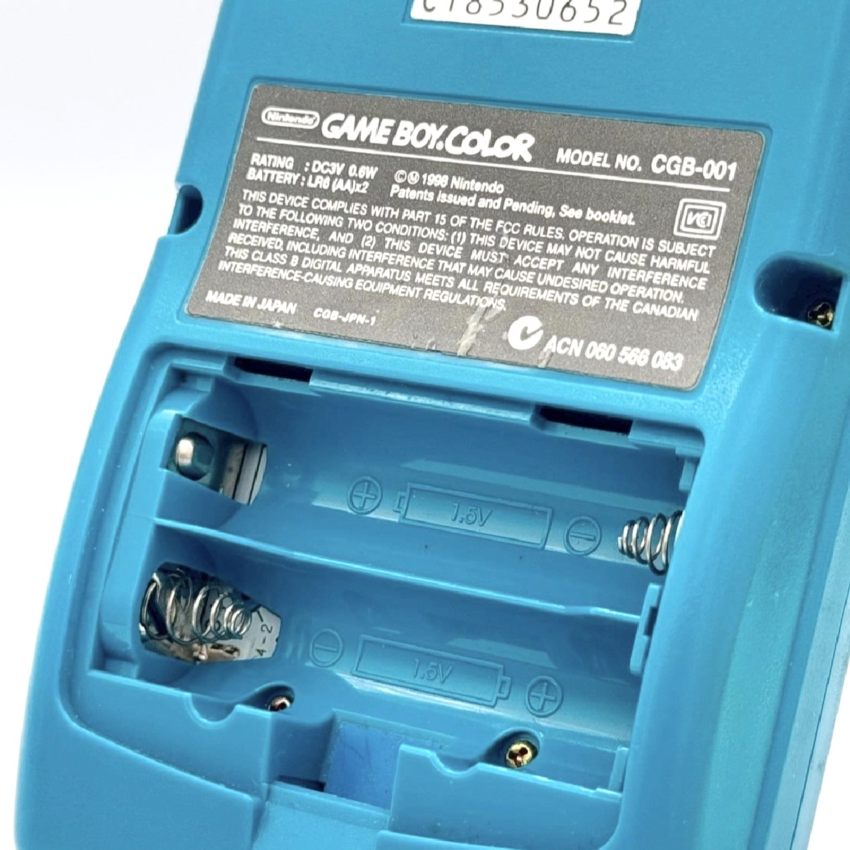 Game Boy Color – Teal (Turquoise Blue)