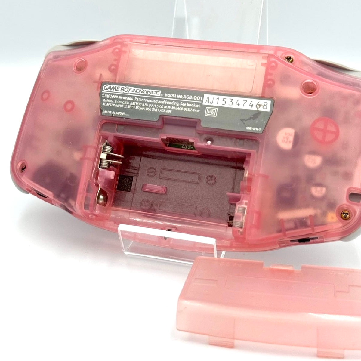 Game Boy Advance – Clear Pink (Transparent)