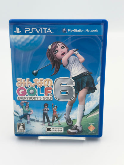 Everybody's Golf 6 - PS Vita Japon