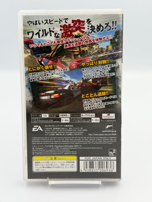 Burnout Dominator - PSP Japon