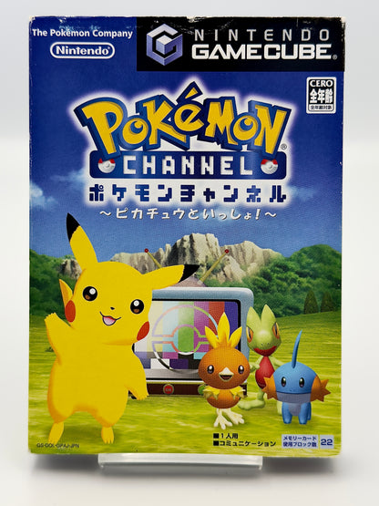 Pokémon Channel: Together with Pikachu! - Nintendo GameCube - Japanese Edition