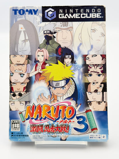 NARUTO -ナルト- 激闘忍者大戦！3 - ニンテンドーゲームキューブ - 日本版