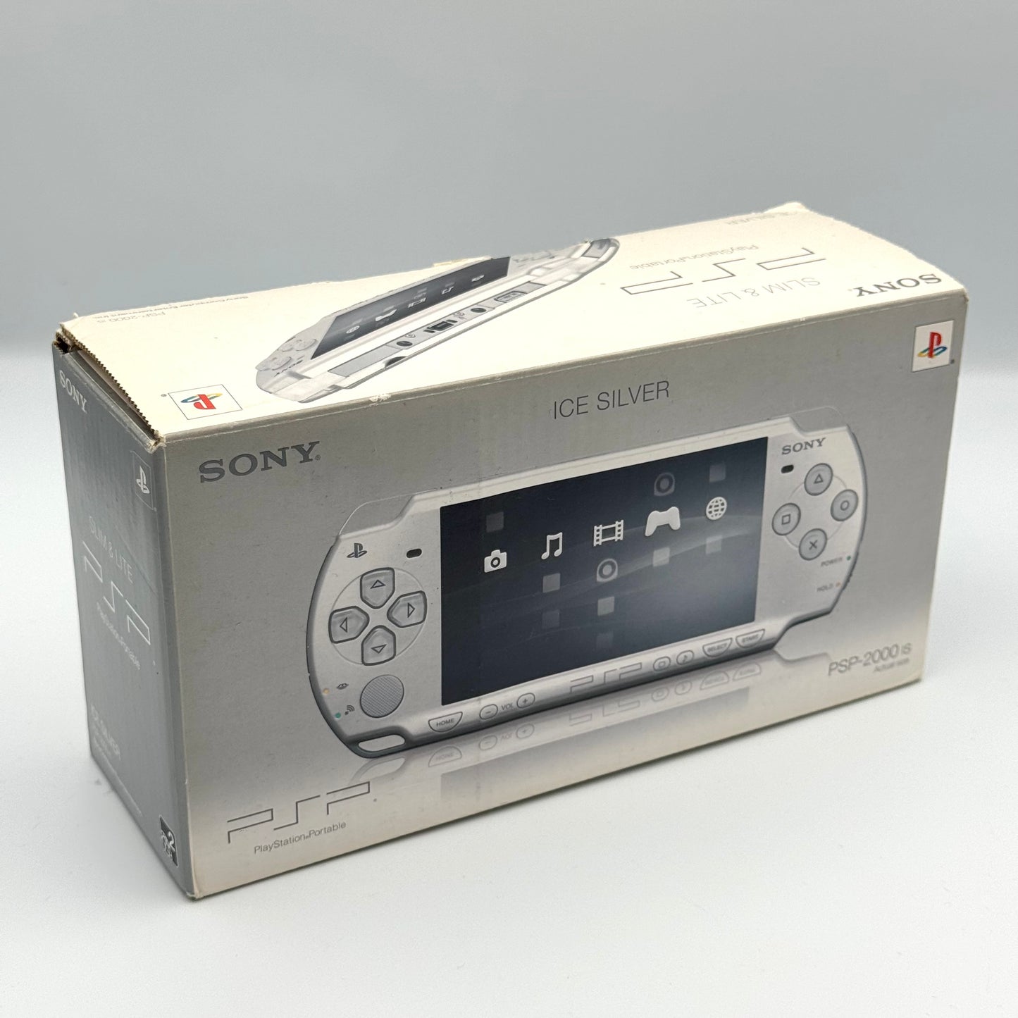 PSP 2000 – Argent Glacé - Grade B