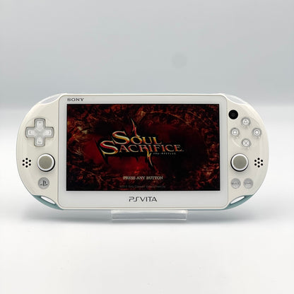 PS Vita – Blanc / Bleu clair - Grade B