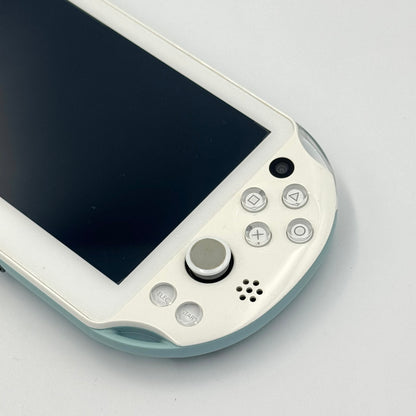 PS Vita – Blanc / Bleu clair - Grade B