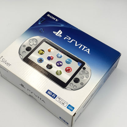 PS Vita – Boîte argentée