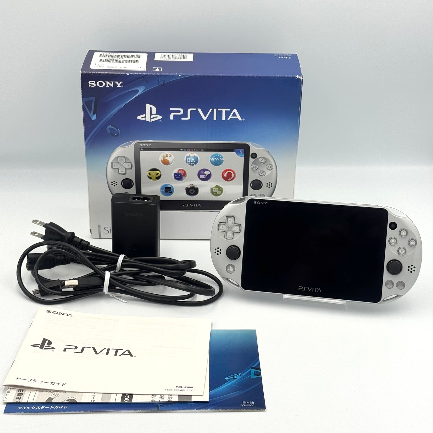 PS Vita – Boîte argentée