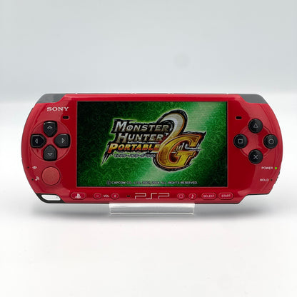 PSP-3000 – Rouge / Noir - Grade B