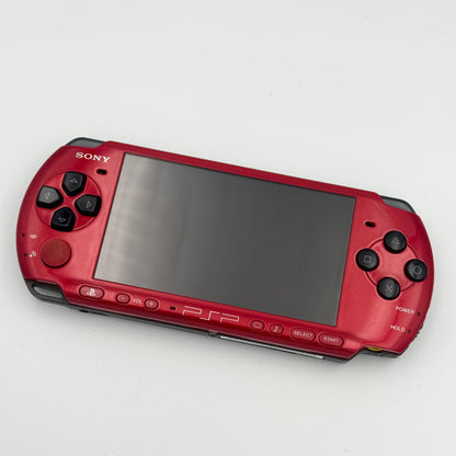 PSP-3000 – Rouge / Noir - Grade B