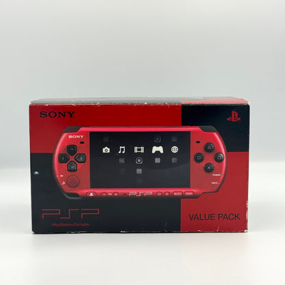 PSP 3000 – Red / Black Value Pack