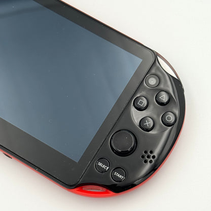 Sony PS Vita 2000 – Pack Rouge et Noir (Complet) 