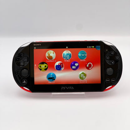 Sony PS Vita 2000 – Pack Rouge et Noir (Complet) 